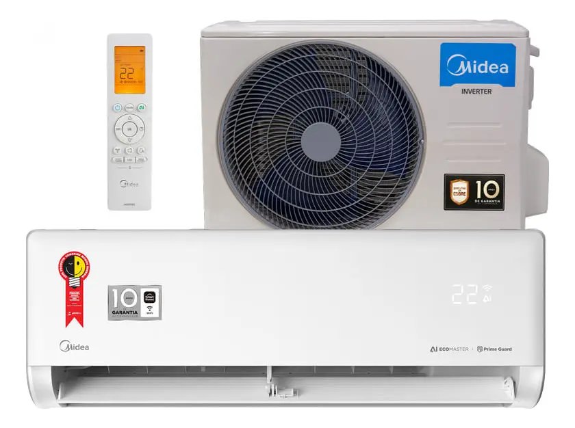 Review: Midea AI Ecomaster 12.000 BTUs é o melhor ar-condicionado inverter custo-benefício em 2026?