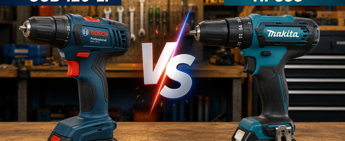 Bosch GSB 120-LI ou Makita HP333: qual furadeira/parafusadeira comprar?