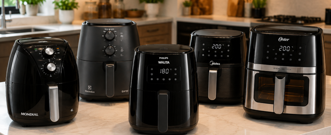Melhores Air Fryers: 5 modelos para diferentes necessidades